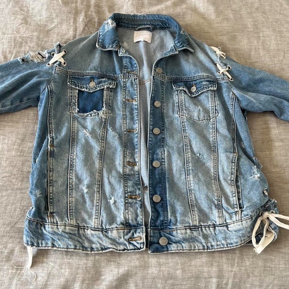 Zara Blue Denim Jacket